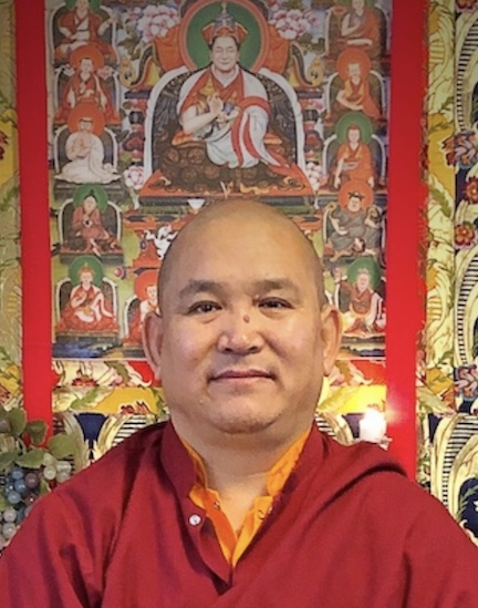Tulku Thadral Rinpoche w thangka