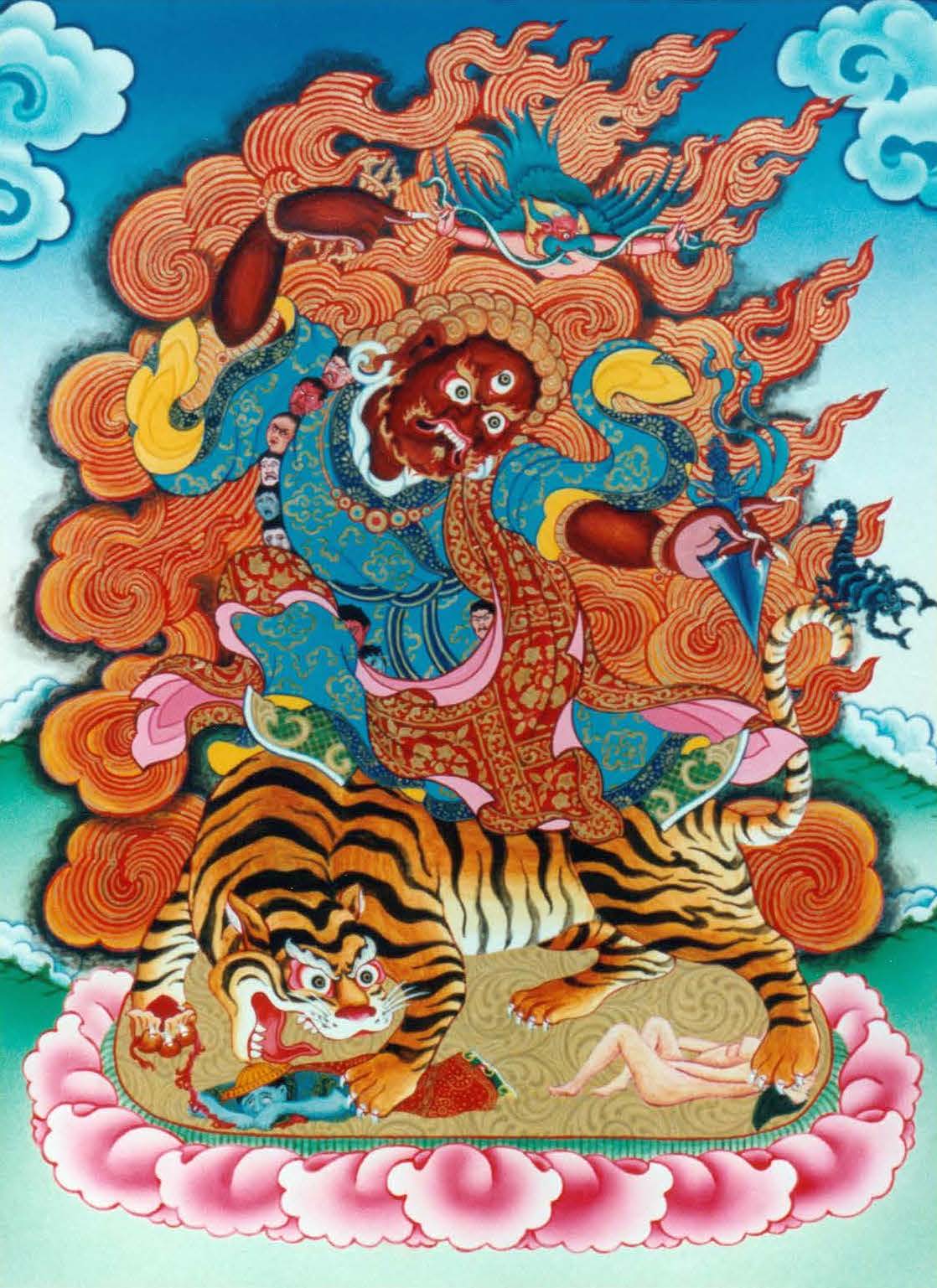 Dorje Drolo thangka