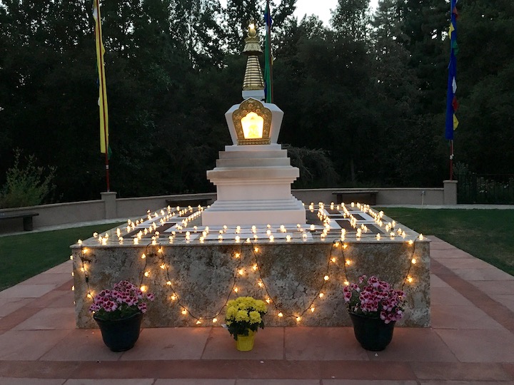 Lotus Lights on LTR Ku-Dung Stupa