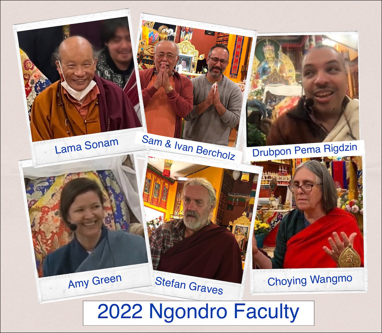 Ngondro Faculty 2022