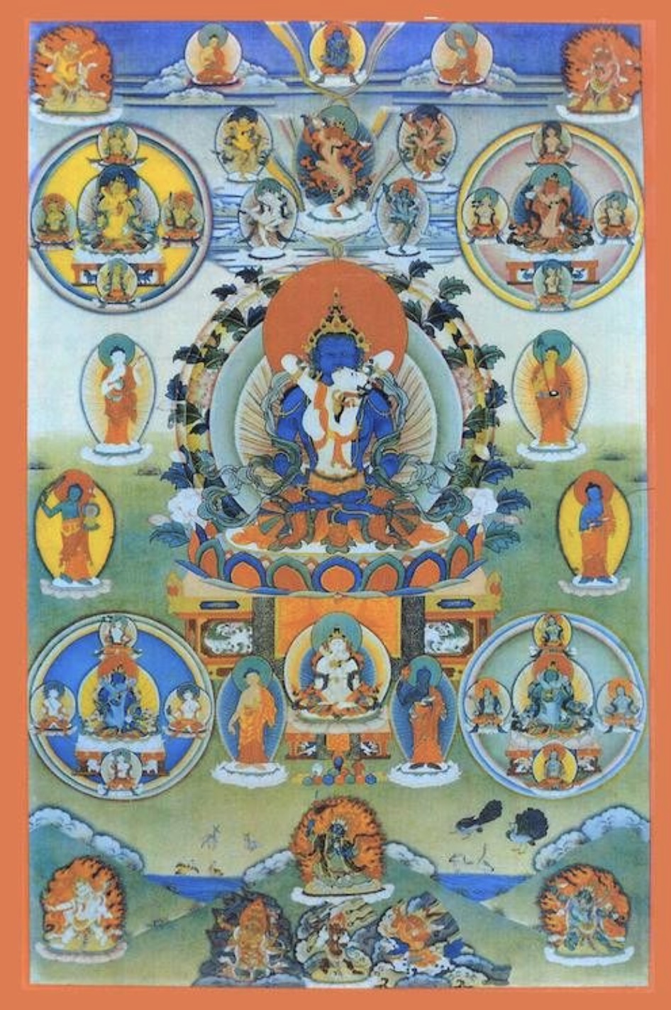 Peaceful Deity Mandala