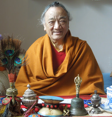 Lama Pema Dorje throne